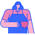 Waitress icon