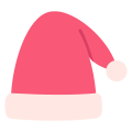 外部圣诞老人帽子圣诞节胜利者平胜利者 icon