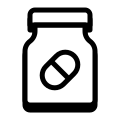 Supplement Bottle icon