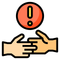 No Handshake icon