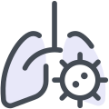 Doença pulmonar icon