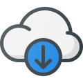 Cloud computing icon