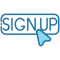 Sign Up icon