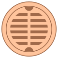 Крышка канализационного люка icon