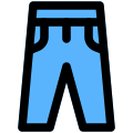 Jeans with a thick fabric not easy to clean in normal machine icon