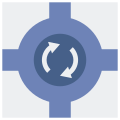 Roundabout icon