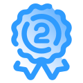 Zweitplatziertes Band icon