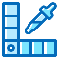 Palette de couleurs icon