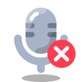 Geblocktes Mikrofon icon