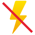 Flash desligado icon