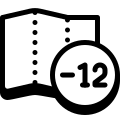 Zeitzone -12 icon