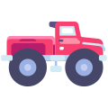 Monster car icon