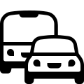 Transport terrestre icon