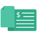 Bank Cheque icon