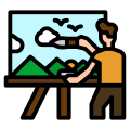 Painting icon