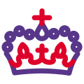 UK Gov queen crown legal professionals works icon