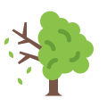 árbol muerto icon