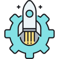 Rocket lancée icon