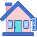 Bed And Breakfast icon