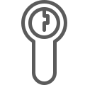 Keyhole icon