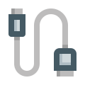外部-ケーブル-コンピュータ-およびアクセサリ-基本-カラー-EDTグラフィックス icon