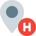 Hospital Location icon