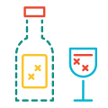 Wein und Glas icon
