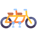 Double Bicycle icon