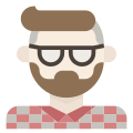 Hipster icon