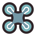 Drone Bottom View icon