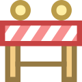 Bloqueio de estrada icon