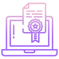 Online Certificate icon