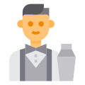 Bartender Mann icon