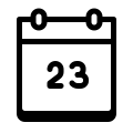 Calendario 23 icon