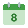 Calendar Week8 icon
