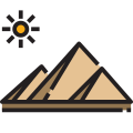 Pyramid icon