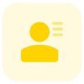 Hamburger menu on a user preferred device icon