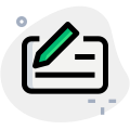 Money transfer check signature transfer money order icon