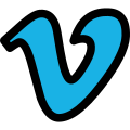 Vimeo an ad-free open video platform providing free video icon
