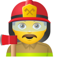 Man Firefighter icon
