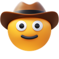 Cowboy Hat Face icon