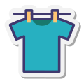 Clothes line icon