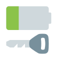 Key Fob Battery Low icon