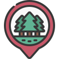 Forest Location icon