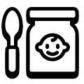 comida de bêbe icon