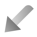 Down Left Arrow icon