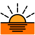 external-03-beach-vacation-febrian-hidayat-outline-color-febrian-hidayat icon