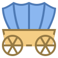 Chariot de pionniers icon