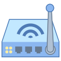 concentrador-de-internet-enrutador-wifi icon