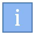 Cuadrado de información icon